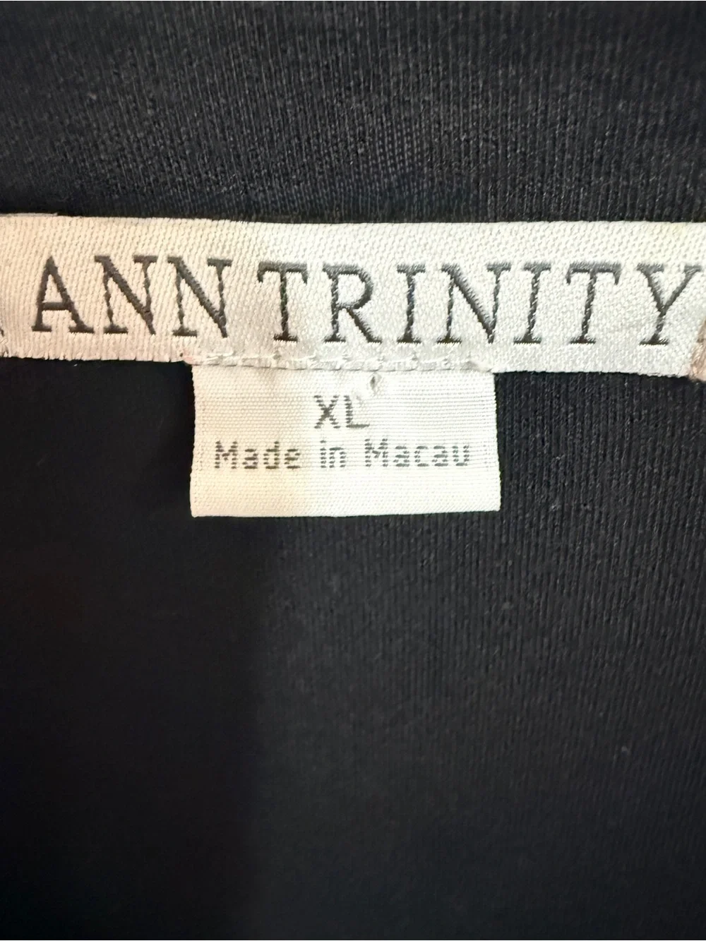Ann Trinity EUC 100% Cotton Vintage Multi colored Embroidered &  sequin top XL